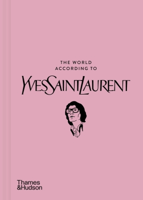 Book cover image - The World According to Yves Saint Laurent