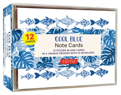 Book cover image - Cool Blue Note Cards