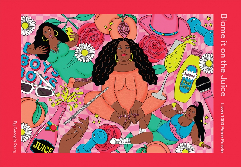 Book cover image - Blame It on the Juice: Lizzo 1000-Piece Puzzle
