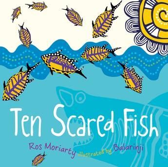 Book cover image - Ten Scared Fish