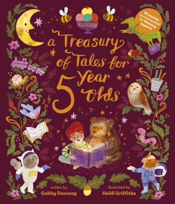 Book cover image - A Treasury of Tales for Five-Year-Olds