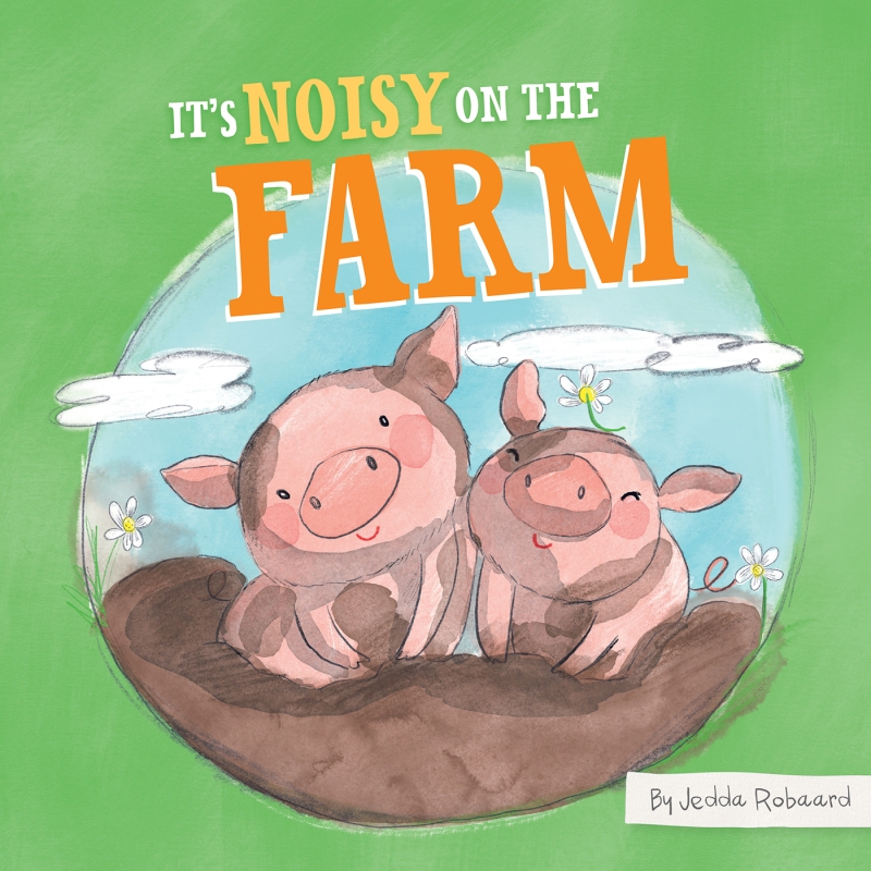 Book cover image - It’s Noisy on the Farm