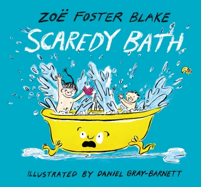 Book cover image - Scaredy Bath