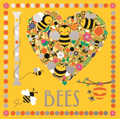 Book cover image - I Heart Bees