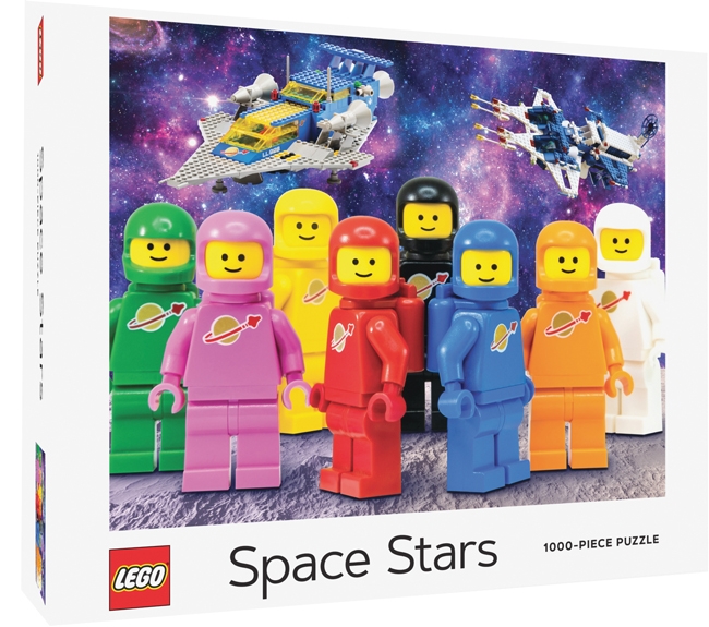 Book cover image - LEGO Space Stars 1000-Piece Puzzle