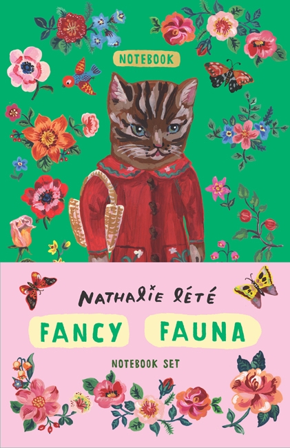 Book cover image - Fancy Fauna Notebook Set