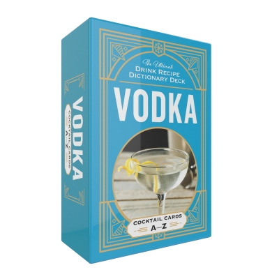 Book cover image - Vodka Cocktail Cards A-Z                                    