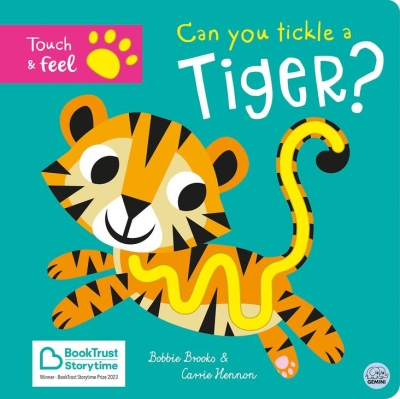 Book cover image - Can you tickle a tiger?