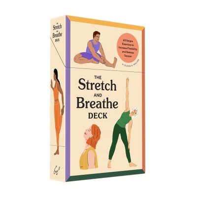 Book cover image - The Stretch and Breathe Deck