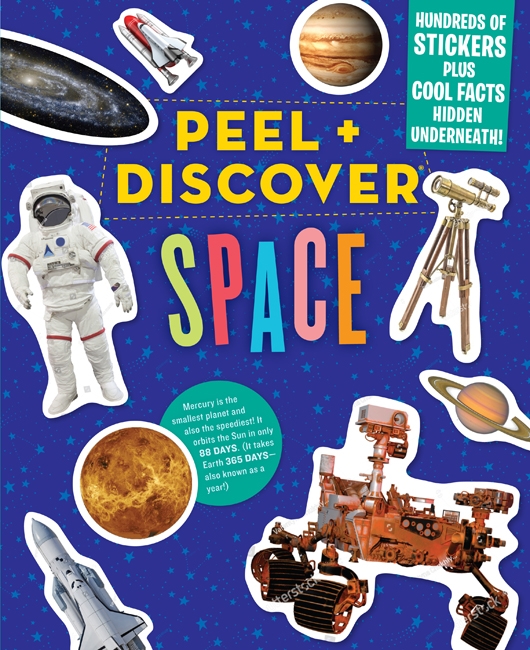 Book cover image - Peel + Discover: Space