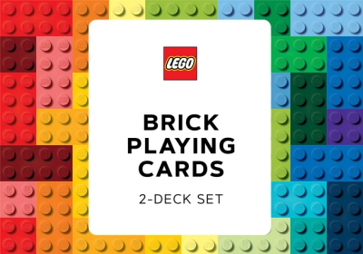 Book cover image - LEGO Brick Playing Cards