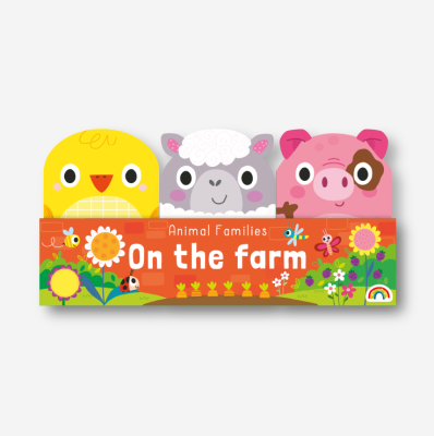 Book cover image - Animal Families: On the Farm