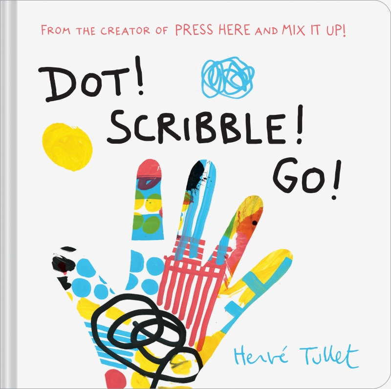 Book cover image - Dot! Scribble! Go!
