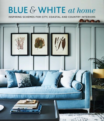 Book cover image - Blue & White At Home