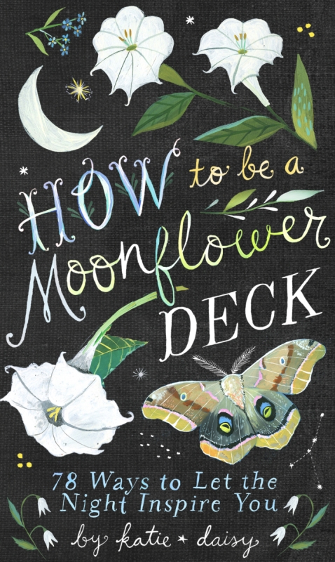 Book cover image - How to Be a Moonflower Deck