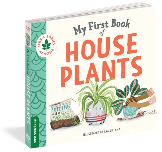 Book cover image - My First Book of Houseplants