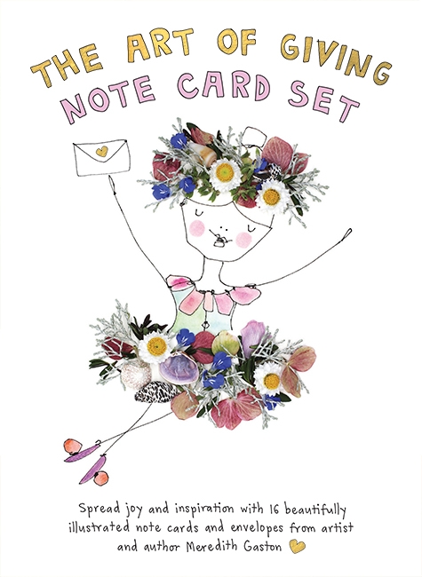 Book cover image - The Art of Giving Note Card Set