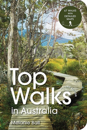 Book cover image - Top Walks in Australia 2nd edition