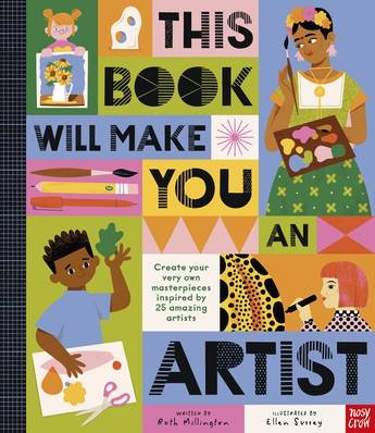 Book cover image - This Book Will Make You an Artist
