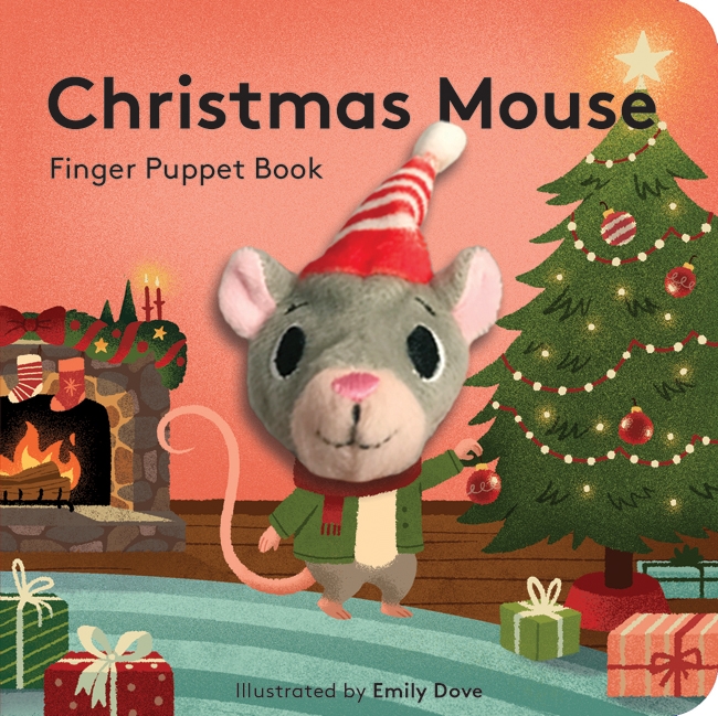 Book cover image - Christmas Mouse: Finger Puppet Book