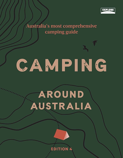 Book cover image - Camping around Australia 4th edition