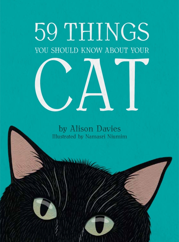 Book cover image - 59 Things You Should Know About Your Cat
