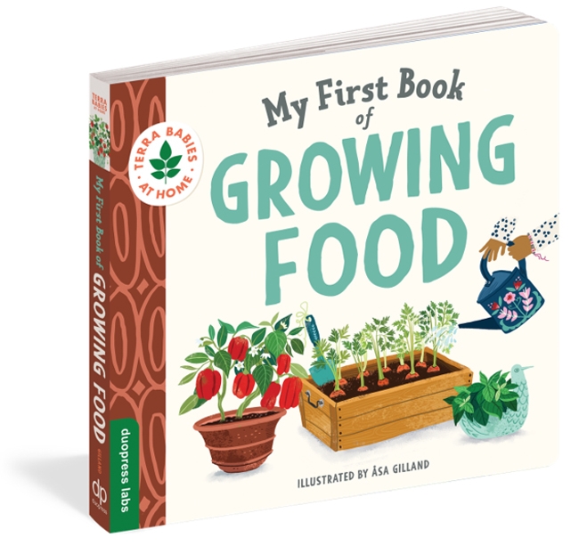 Book cover image - My First Book of Growing Food