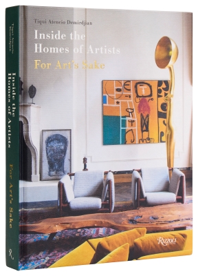 Book cover image - Inside the Homes of Artists