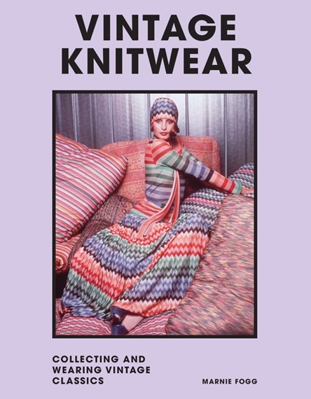 Book cover image - Vintage Knitwear: Collecting and Wearing Designer Classics