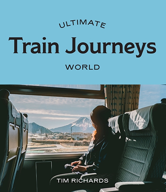 Book cover image - Ultimate Train Journeys: World