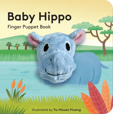 Book cover image - Baby Hippo: Finger Puppet Book