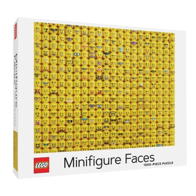 Book cover image - LEGO Minifigure Faces Puzzle