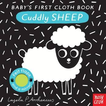 Book cover image - Cuddly Sheep: Baby’s First Cloth Book