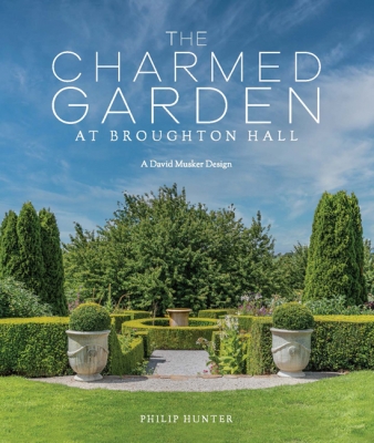 Book cover image - The Charmed Garden at Broughton Hall