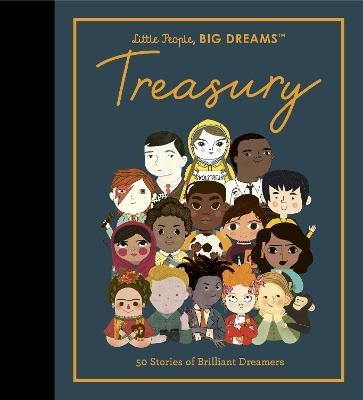 Book cover image - Treasury: 50 Stories from Brilliant Dreamers Little People, Big Dreams