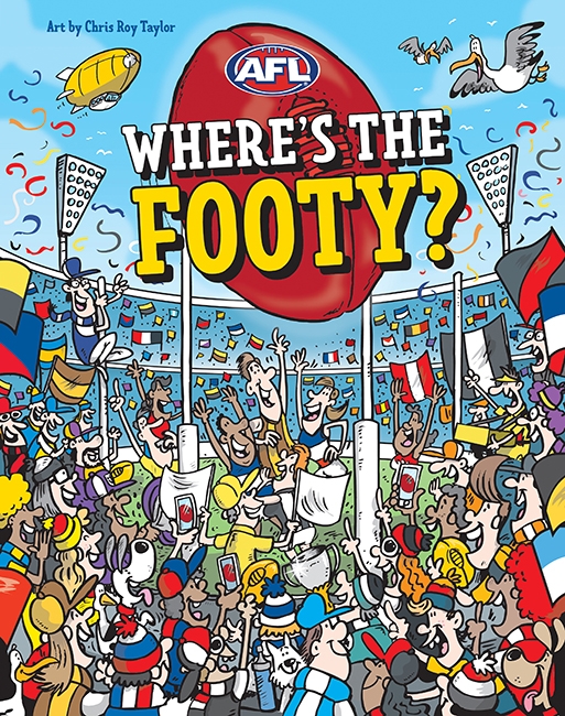 Book cover image - Where’s the Footy?