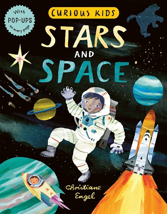 Book cover image - Curious Kids: Stars and Space