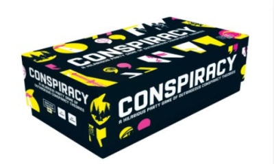 Book cover image - Conspiracy: A Hilarious Party Game