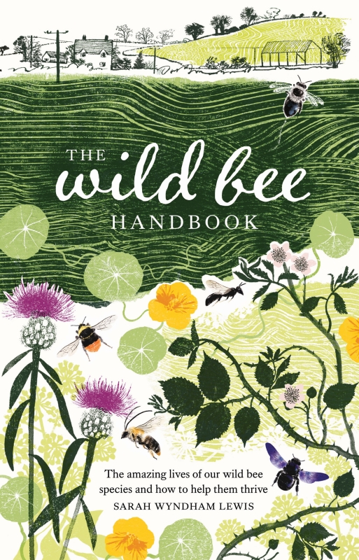 Book cover image - The Wild Bee Handbook