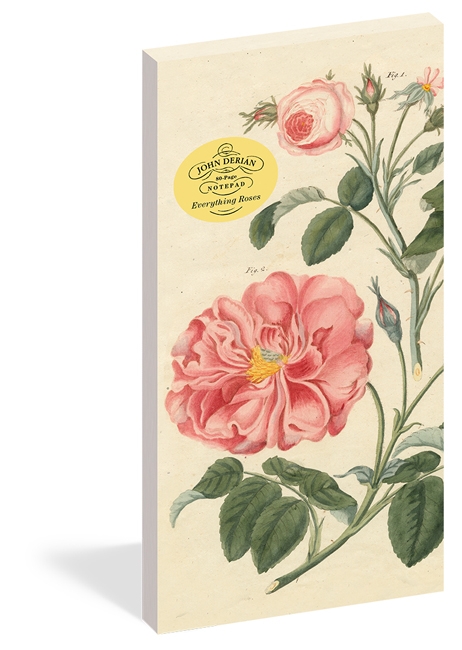 Book cover image - John Derian Paper Goods: Everything Roses Notepad