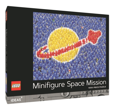 Book cover image - LEGO IDEAS Minifigure Space Mission 1000-Piece Puzzle