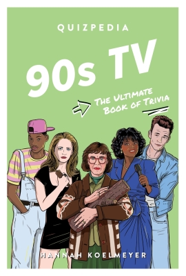 Book cover image - 90s TV & Movies Quizpedia