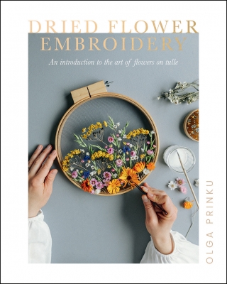 Book cover image - Dried Flower Embroidery