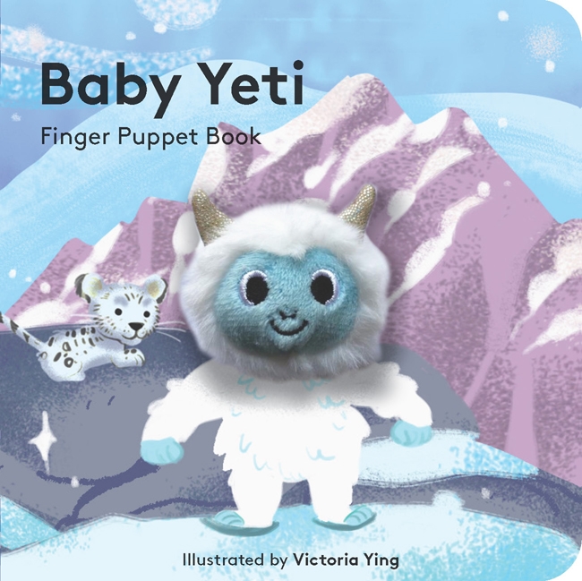 Book cover image - Baby Yeti: Finger Puppet Book