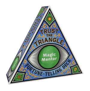 Book cover image - Trust the Triangle Fortune-Telling Deck: Magic Mentor