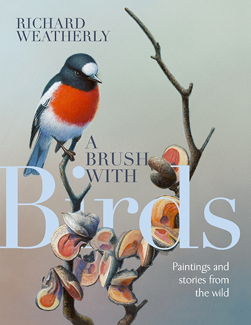 Book cover image - A Brush with Birds