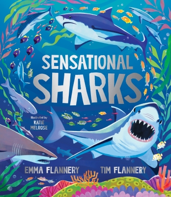 Book cover image - Sensational Sharks