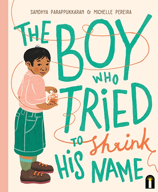 Book cover image - The Boy Who Tried to Shrink His Name