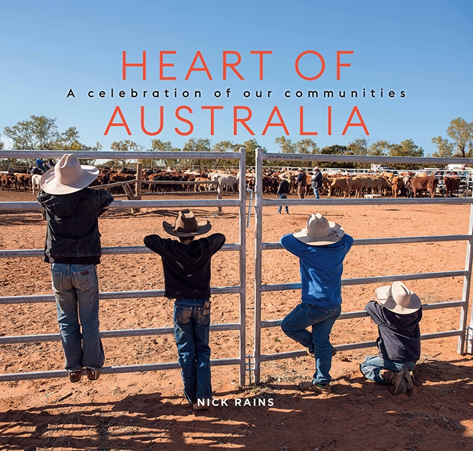 Book cover image - Heart of Australia