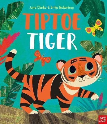 Book cover image - Tiptoe Tiger